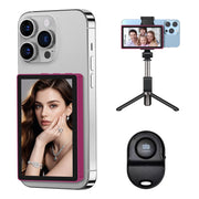 Magnetic Vlog Selfie Monitor – 4K, Bluetooth Remote, iPhone & Android