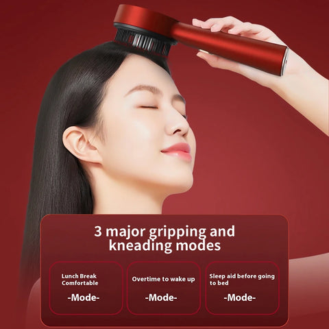 Red Light Therapy Electric Scalp Massager