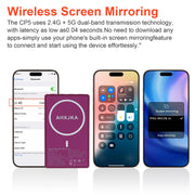 Magnetic Vlog Selfie Monitor – 4K, Bluetooth Remote, iPhone & Android