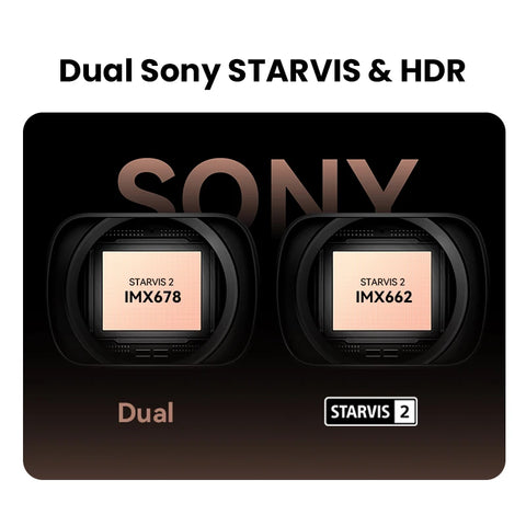 2025 New DDPAI Z60 Pro 4K Dash Cam Support Rear and Interior Car Camera SONY STARVIS2 678 Sensor  5GHz Wi-Fi ADAS 4G DVR