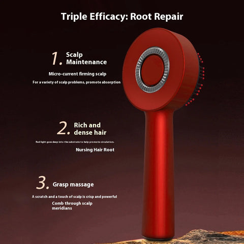 Red Light Therapy Electric Scalp Massager