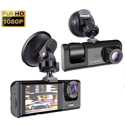 Advanced 1080P Triple Camera Dash Cam