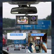 Advanced 1080P Triple Camera Dash Cam